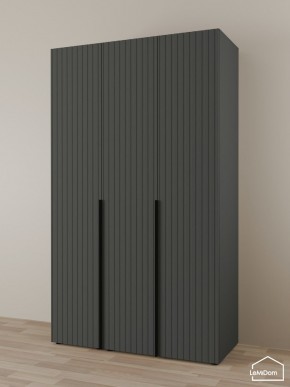 Шкаф Linnea MHR-3-1 2050х1200х510 (Графит-М 11.1.25) в Кургане - kurgan.mebel24.online | фото 1