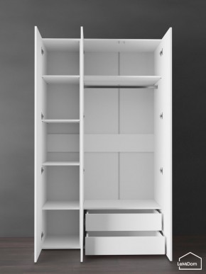 Шкаф Linnea MHR-3PO-2 2050х1200х510 (Белый-М 11.1.2) в Кургане - kurgan.mebel24.online | фото 5
