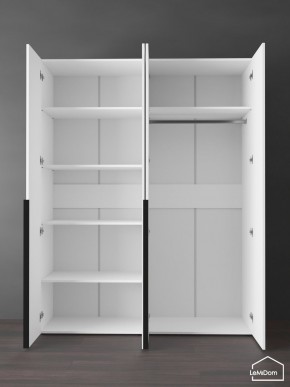 Шкаф Linnea MHR-4-1 2050х1600х510 (Белый-М 11.1.2) в Кургане - kurgan.mebel24.online | фото 4