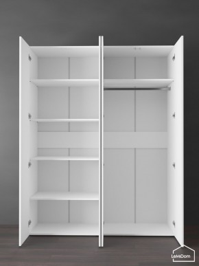 Шкаф Linnea MHR-4PO-1 2050х1600х510 (Белый-М 11.1.2) в Кургане - kurgan.mebel24.online | фото 4