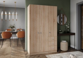 Шкаф Лофт 3-х створчатый в Кургане - kurgan.mebel24.online | фото 3