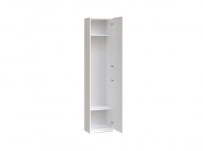 Шкаф МАКС однодверный узкий, цвет белый в Кургане - kurgan.mebel24.online | фото 2