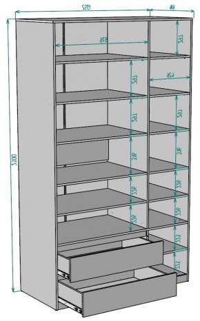 Шкаф Мальта H219 в Кургане - kurgan.mebel24.online | фото 2