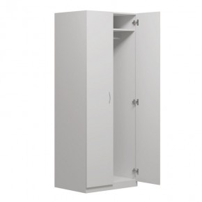Шкаф ПЕГАС двухдверный, цвет белый в Кургане - kurgan.mebel24.online | фото 2
