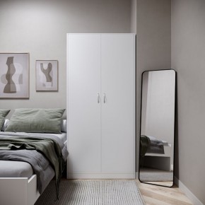 Шкаф ПЕГАС двухдверный, цвет белый в Кургане - kurgan.mebel24.online | фото 4