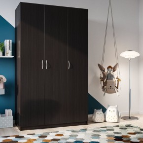 Шкаф ПЕГАС трехдверный, цвет Дуб Венге в Кургане - kurgan.mebel24.online | фото 2