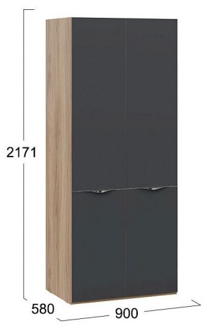 Шкаф платяной Глосс СМ-319.07.211 в Кургане - kurgan.mebel24.online | фото 4