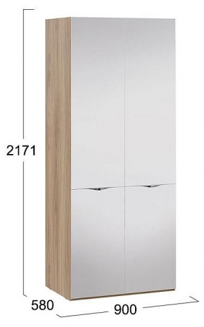 Шкаф платяной Глосс СМ-319.07.212 в Кургане - kurgan.mebel24.online | фото 3