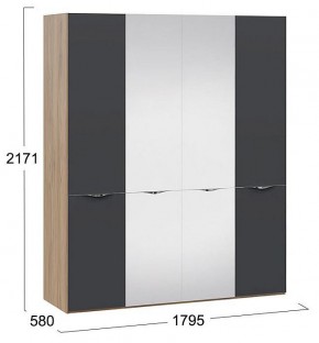 Шкаф платяной Глосс СМ-319.07.442 в Кургане - kurgan.mebel24.online | фото 3