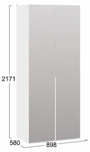 Шкаф платяной Порто СМ-393.07.004 в Кургане - kurgan.mebel24.online | фото 3