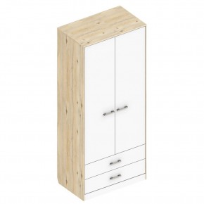 Шкаф "Милана" 2-х створчатый с 2 ящиками в Кургане - kurgan.mebel24.online | фото