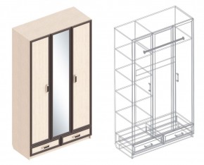 НАОМИ Шкаф 3-х створчатый в Кургане - kurgan.mebel24.online | фото 2