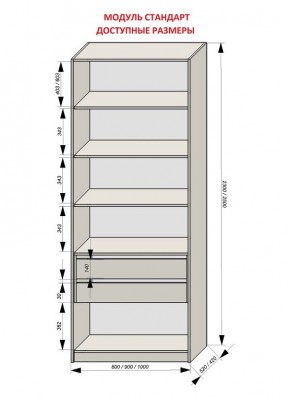 Шкаф распашной серия «ЗЕВС» (PL3/С1/PL2) в Кургане - kurgan.mebel24.online | фото 13