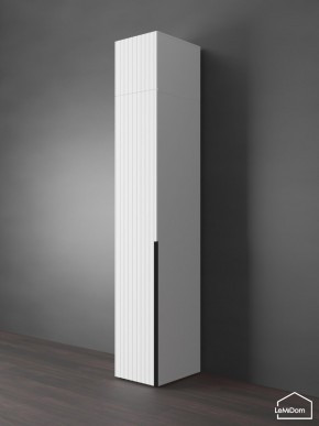 Шкаф с антресолью Linnea MHR-1A-3 2450х400х510 (Белый-М 11.1.1) в Кургане - kurgan.mebel24.online | фото