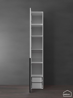 Шкаф с антресолью Linnea MHR-1A-4 2450х400х510 (Белый-М 11.1.1) в Кургане - kurgan.mebel24.online | фото 6