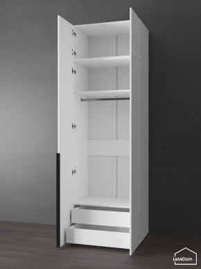 Шкаф с антресолью Linnea MHR-2A-3 2450х800х510 (Белый-М 11.1.1) в Кургане - kurgan.mebel24.online | фото 5