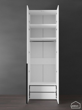Шкаф с антресолью Linnea MHR-2A-3 2450х800х510 (Белый-М 11.1.1) в Кургане - kurgan.mebel24.online | фото 6