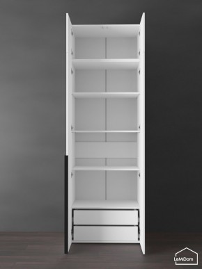 Шкаф с антресолью Linnea MHR-2A-4 2450х800х510 (Белый-М 11.1.2) в Кургане - kurgan.mebel24.online | фото 6