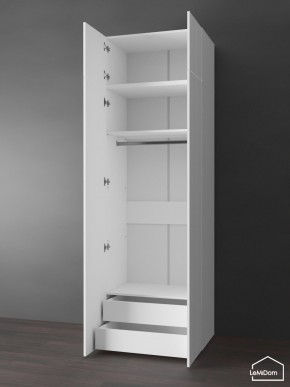 Шкаф с антресолью Linnea MHR-2POA-3 2450х800х510 (Белый-М 11.1.1) в Кургане - kurgan.mebel24.online | фото 6