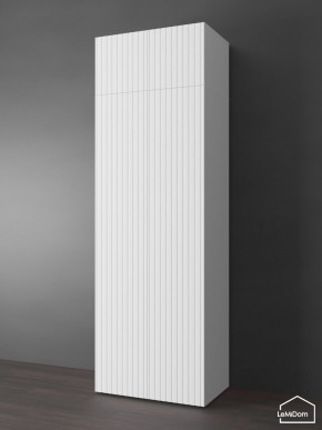 Шкаф с антресолью Linnea MHR-2POA-3 2450х800х510 (Белый-М 11.1.2) в Кургане - kurgan.mebel24.online | фото 1