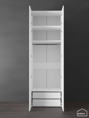 Шкаф с антресолью Linnea MHR-2POA-3 2450х800х510 (Белый-М 11.1.2) в Кургане - kurgan.mebel24.online | фото 5