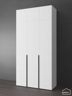 Шкаф с антресолью Linnea MHR-3A-1 2450х1200х510 (Белый-М 11.1.2) в Кургане - kurgan.mebel24.online | фото