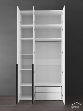 Шкаф с антресолью Linnea MHR-3A-2 2450х1200х510 (Белый-М 11.1.2) в Кургане - kurgan.mebel24.online | фото 6