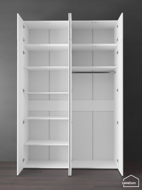Шкаф с антресолью Linnea MHR-4POA-1 2450х1600х510 (Белый-М 11.1.2) в Кургане - kurgan.mebel24.online | фото 4
