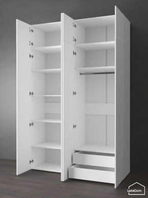 Шкаф с антресолью Linnea MHR-4POA-2 2450х1600х510 (Белый-М 11.1.1) в Кургане - kurgan.mebel24.online | фото 6