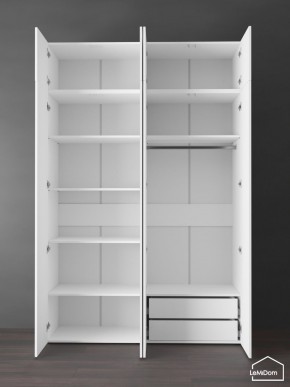 Шкаф с антресолью Linnea MHR-4POA-2 2450х1600х510 (Белый-М 11.1.2) в Кургане - kurgan.mebel24.online | фото 5