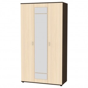 Шкаф с зеркалом "Алиса (H5_M)" ручка скоба (Венге-ДМ) в Кургане - kurgan.mebel24.online | фото