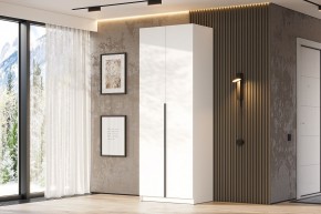 Шкаф ШК-5 + 4 полки (800) Белый текстурный в Кургане - kurgan.mebel24.online | фото