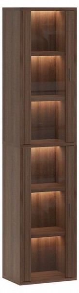 Шкаф-витрина Домино СУ(ш1в2)+2ФС в Кургане - kurgan.mebel24.online | фото