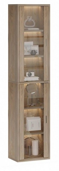 Шкаф-витрина Домино СУ(ш1в2)+2ФС в Кургане - kurgan.mebel24.online | фото 2