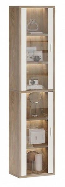 Шкаф-витрина Домино СУ(ш1в2)+2ФС в Кургане - kurgan.mebel24.online | фото 2