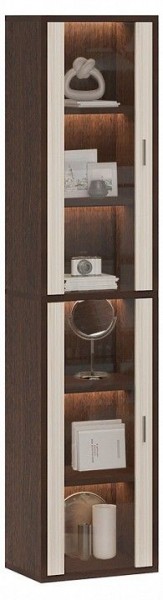 Шкаф-витрина Домино СУ(ш1в2)+2ФС в Кургане - kurgan.mebel24.online | фото 2