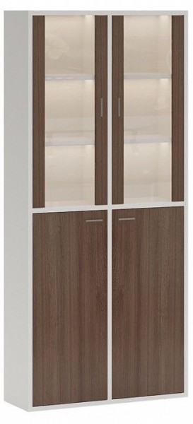 Шкаф-витрина Домино СУ(ш2в2)+2ФС+2ФГ в Кургане - kurgan.mebel24.online | фото 2