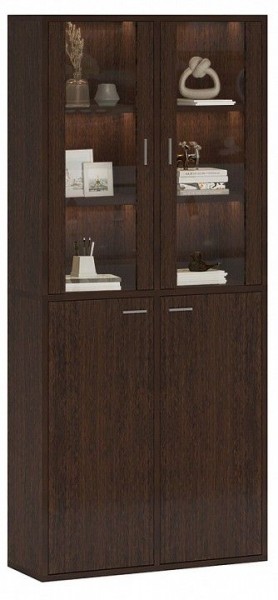 Шкаф-витрина Домино СУ(ш2в2)+2ФС+2ФГ в Кургане - kurgan.mebel24.online | фото 3