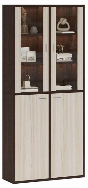 Шкаф-витрина Домино СУ(ш2в2)+2ФС+2ФГ в Кургане - kurgan.mebel24.online | фото 2