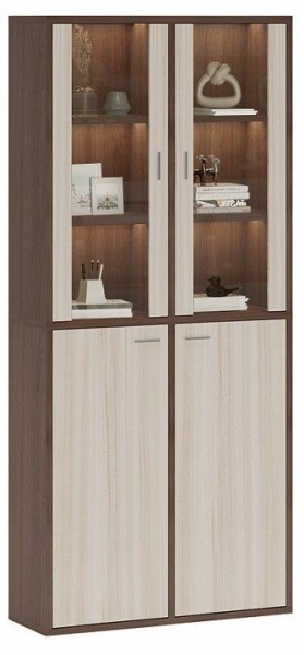 Шкаф-витрина Домино СУ(ш2в2)+2ФС+2ФГ в Кургане - kurgan.mebel24.online | фото 2
