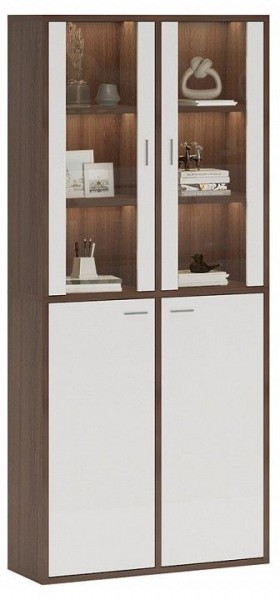 Шкаф-витрина Домино СУ(ш2в2)+2ФС+2ФГ в Кургане - kurgan.mebel24.online | фото 2