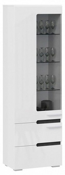 Шкаф-витрина Фьюжн ТД-260.07.25 в Кургане - kurgan.mebel24.online | фото 2
