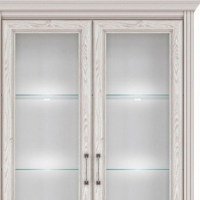 Шкаф-витрина Стилиус с подсветкой B169-REG2W2S в Кургане - kurgan.mebel24.online | фото 2