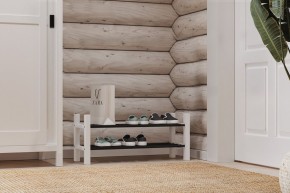 Скамья 85х37 Кантри для обуви белая в Кургане - kurgan.mebel24.online | фото 4