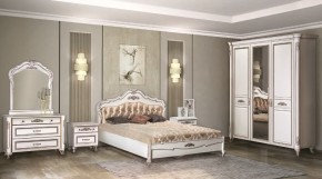 СКАРЛЕТТ Спальный гарнитур (модульный) ясень белый в Кургане - kurgan.mebel24.online | фото 1