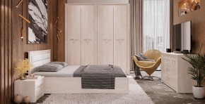 Спальня Монако (модульная) ясень белый/F12 в Кургане - kurgan.mebel24.online | фото 31