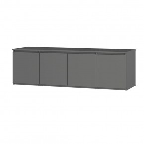 Спальня Симпл (графит) модульная в Кургане - kurgan.mebel24.online | фото 29