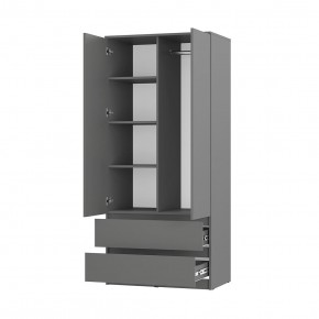 Спальня Симпл (графит) модульная в Кургане - kurgan.mebel24.online | фото 32