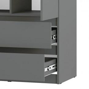 Спальня Симпл (графит) модульная в Кургане - kurgan.mebel24.online | фото 36