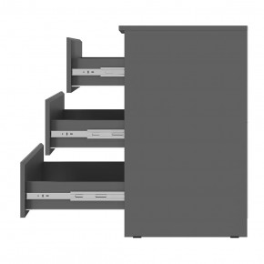 Спальня Симпл (графит) модульная в Кургане - kurgan.mebel24.online | фото 4